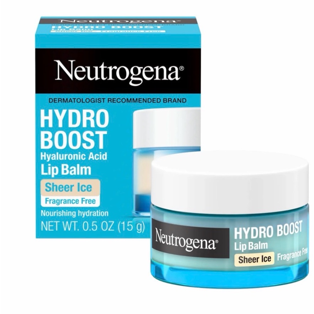 Neutrogena Hydro Boost Lip Balm - Sheer Ice, Blue & White